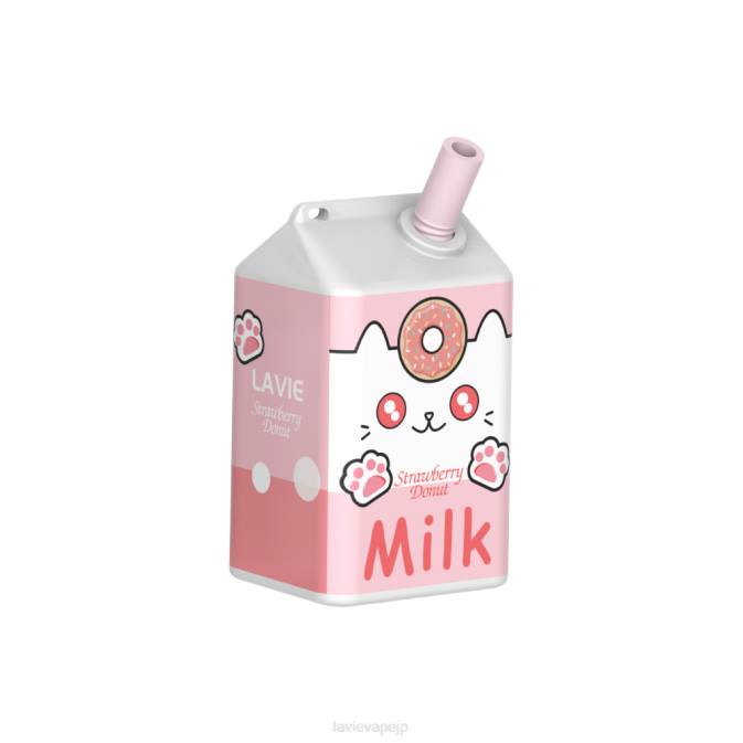 いちごドーナツ LAVIE MILK 7000パフ 260P177 | Lavie Vape Japan